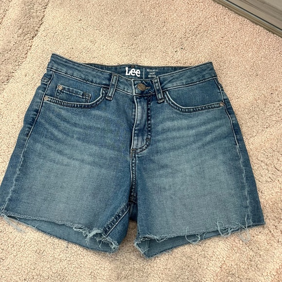 Vintage Lee Denim Shorts - Picture 1 of 5